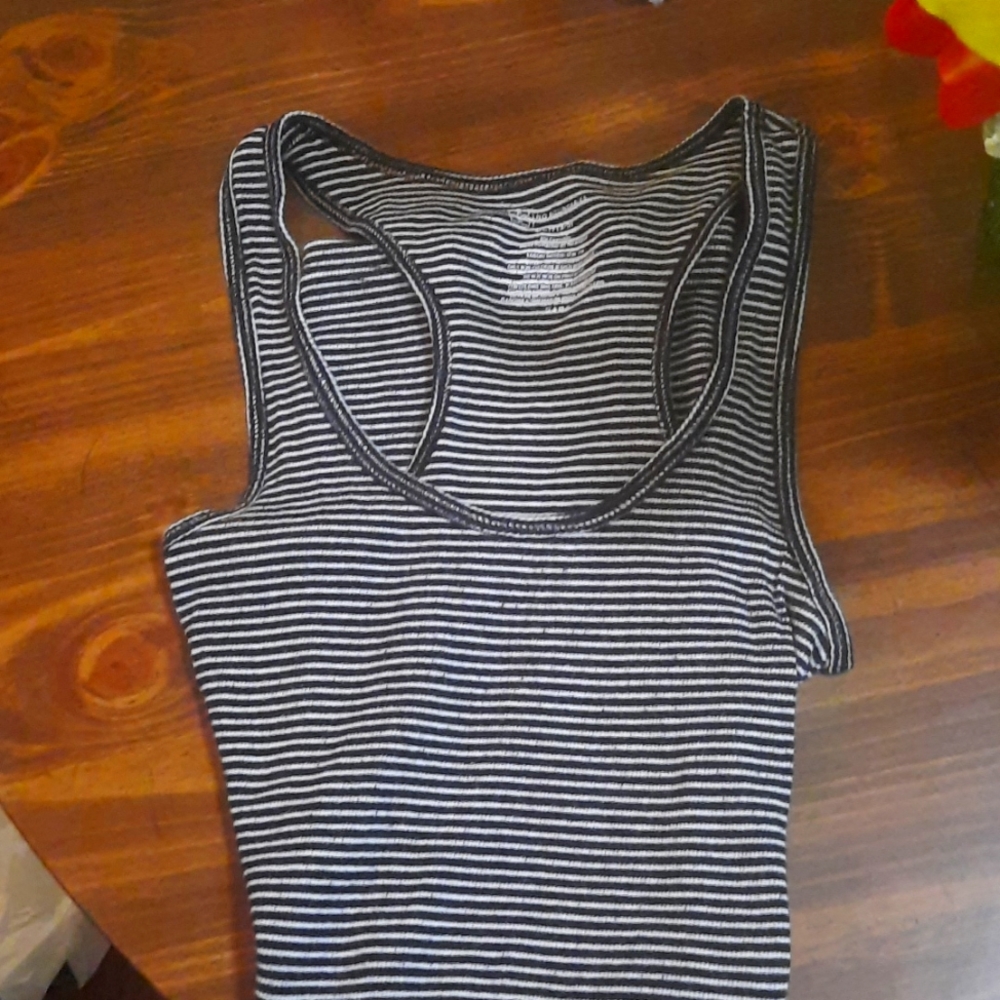 Stripped tank top